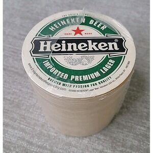 Heineken Imported Premium Lager Lot 50 Beer Coasters 4 inch Round SEALED